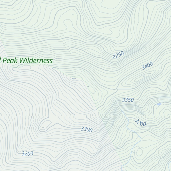 Map of Elk Mountain