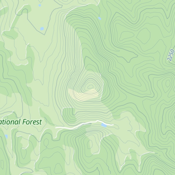 Map of Cerro Pelon