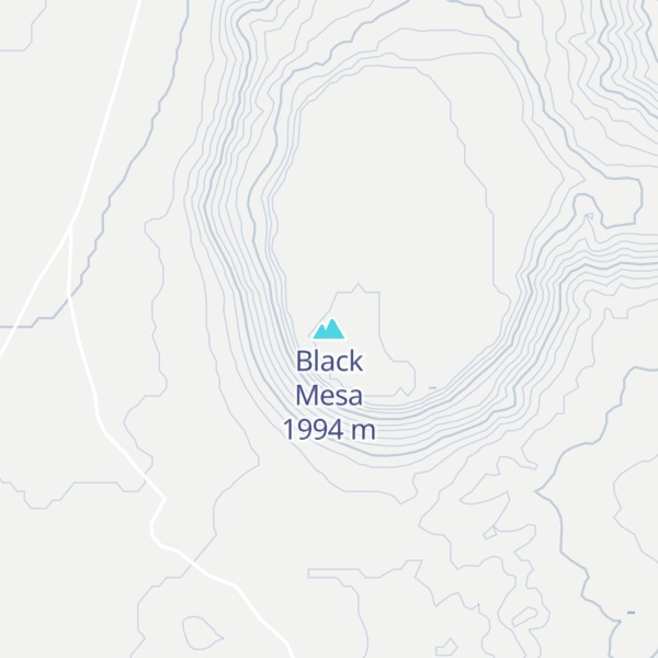 Map of Black Mesa