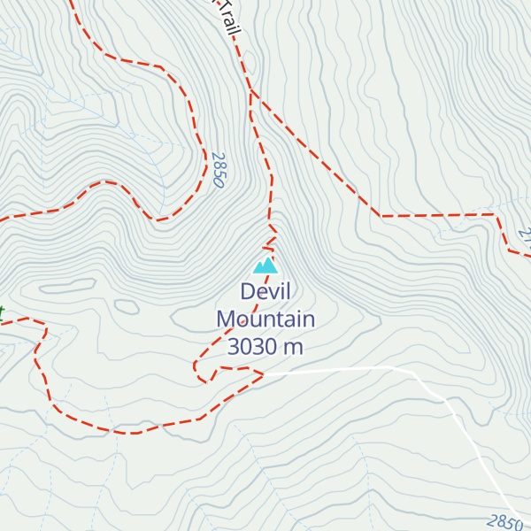 Map of Devil Mountain