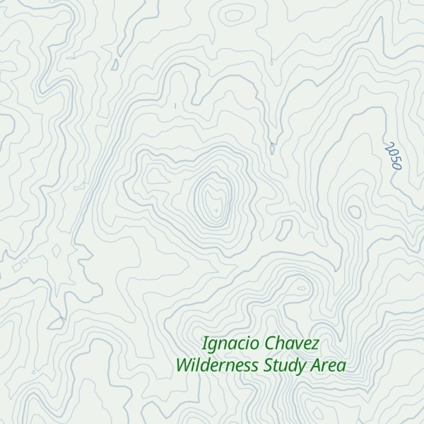 Map of Cerro Pelon