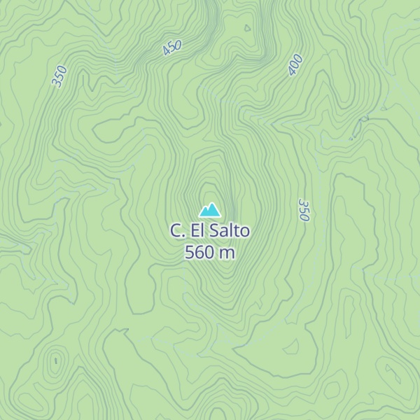 Map of C. El Salto