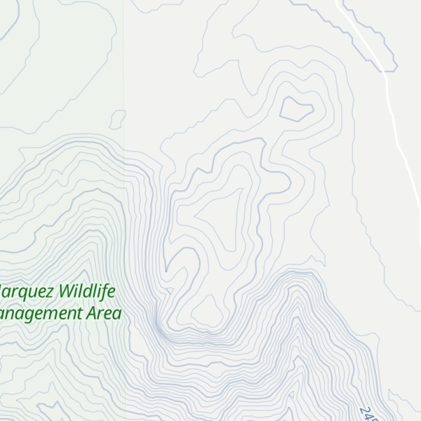 Map of Cerro Colorado