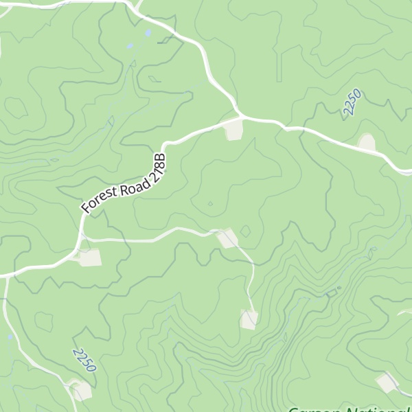 Map of Middle Mesa