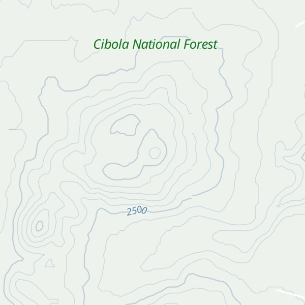 Map of Cerrito del Relampago