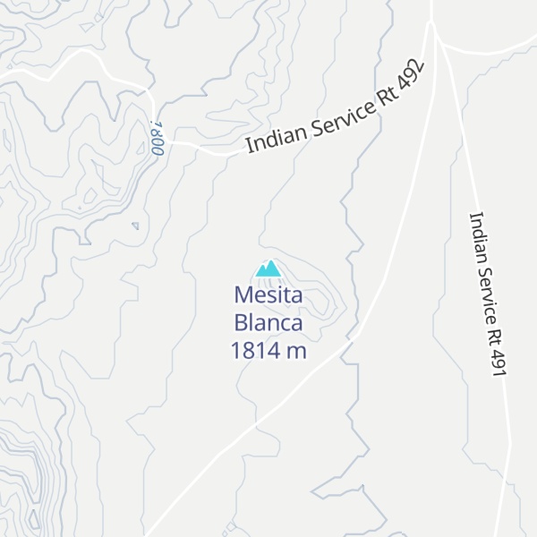 Map of Mesita Blanca
