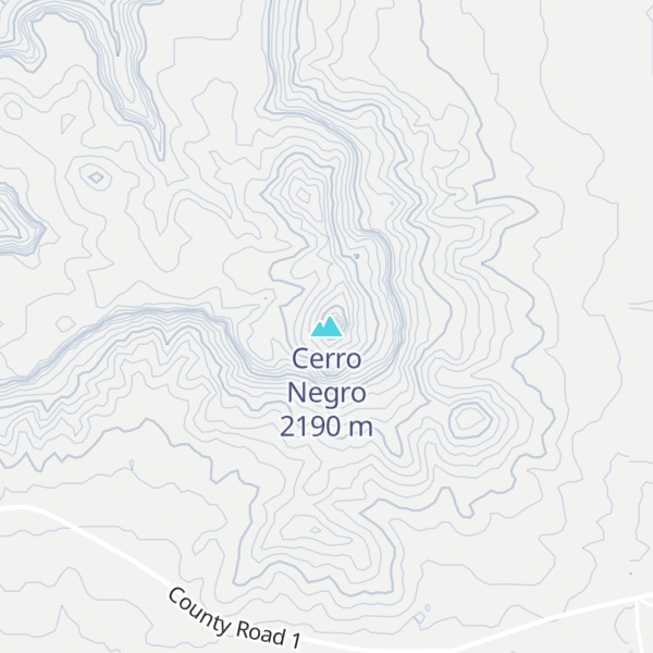 Map of Cerro Negro