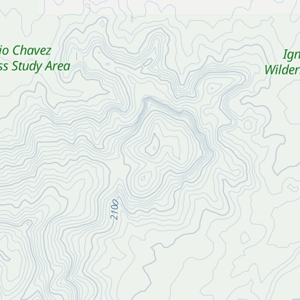 Map of Mesa la Azabache