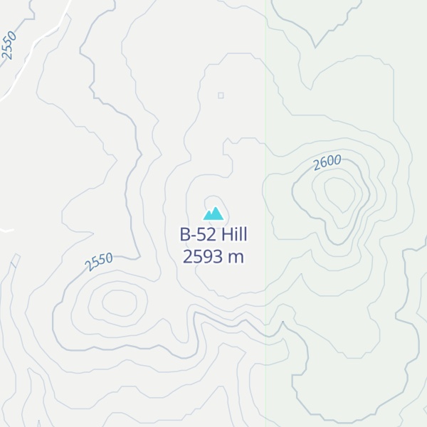 Map of B-52 Hill