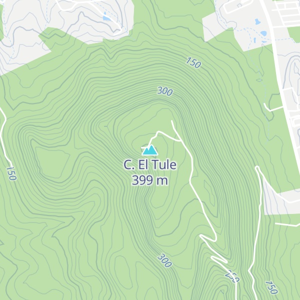 Map of C. El Tule