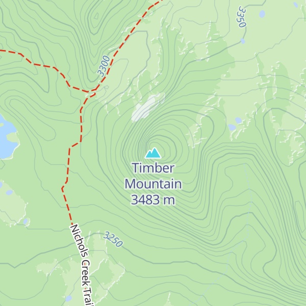 Map of Timber Mountain
