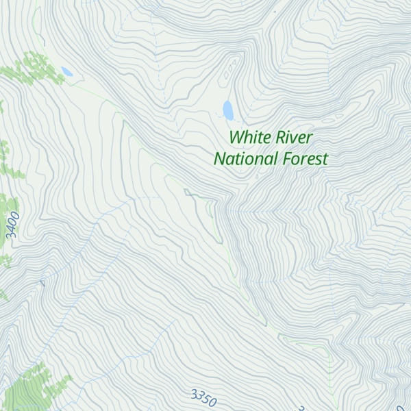 Map of Huntsman Ridge