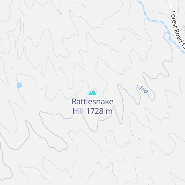 Map of Rattlesnake Hill