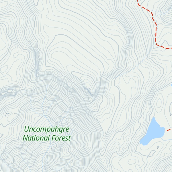 Map of Crystal Peak
