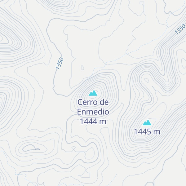 Map of Cerro de Enmedio