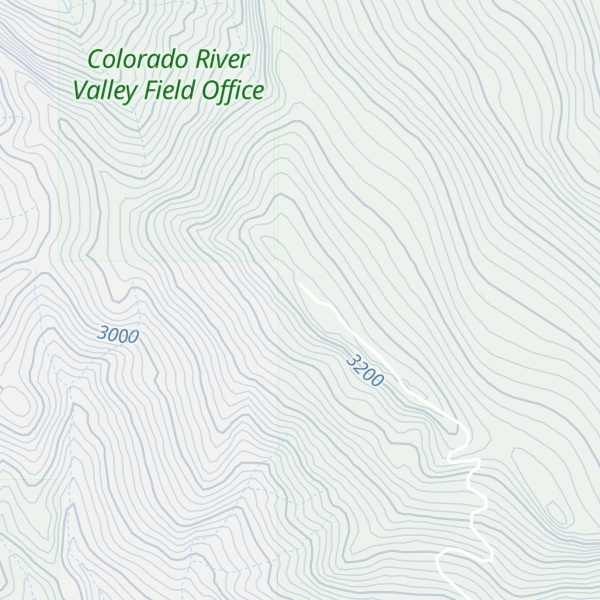 Map of Sunlight Peak