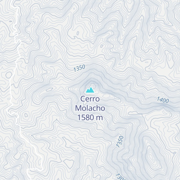 Map of Cerro Molacho