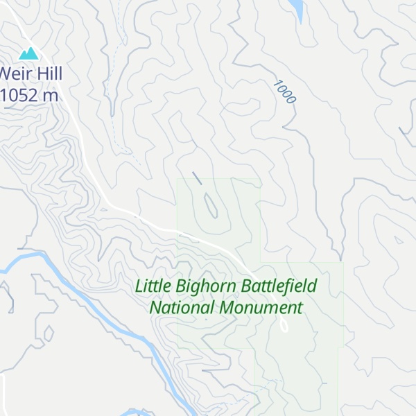 Map of Sharpshooter Ridge