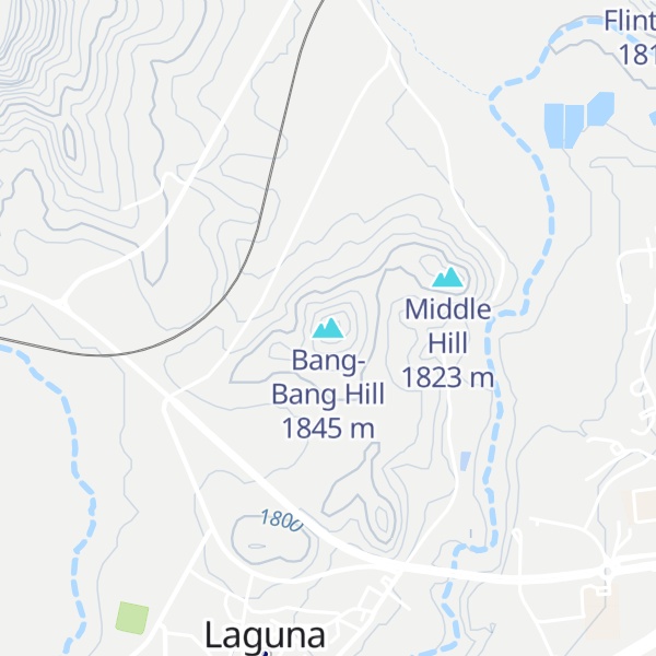 Map of Bang-Bang Hill
