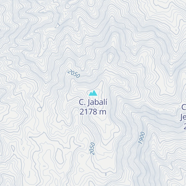 Map of C. Jabalí