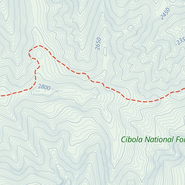 Map of Skeleton Ridge