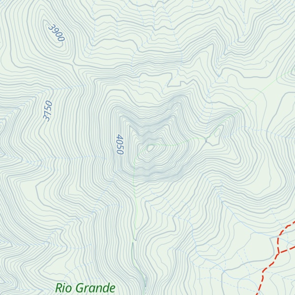 Map of Rio Grande Pyramid