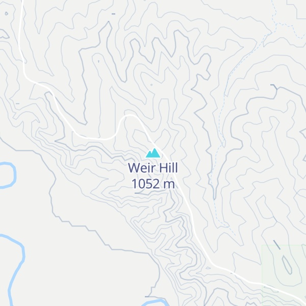 Map of Weir Hill