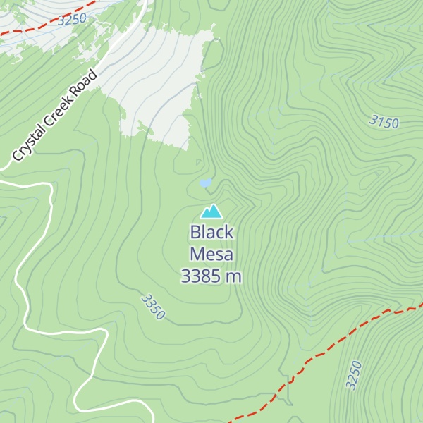 Map of Black Mesa