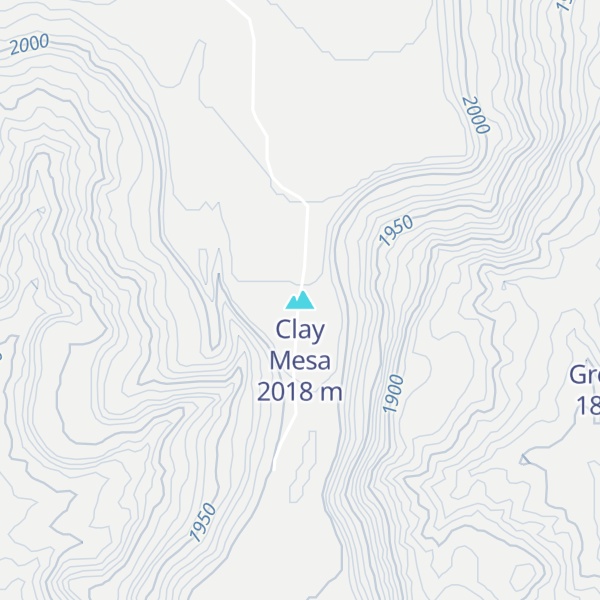 Map of Clay Mesa