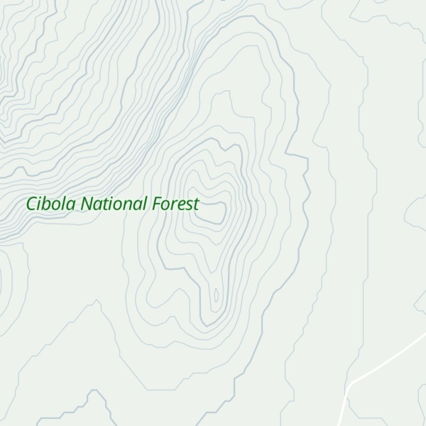 Map of Cerro Colorado