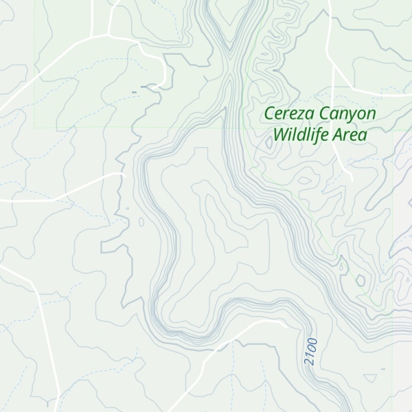 Map of Albert Mesa