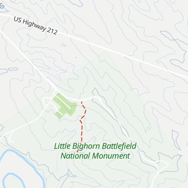 Map of Wooden Leg Hill