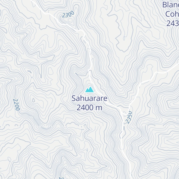 Map of Sahuarare