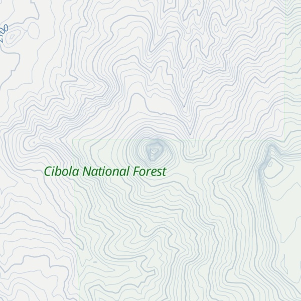 Map of Cerro Chavez