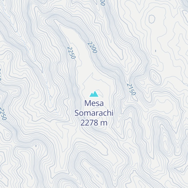 Map of Mesa Somarachi