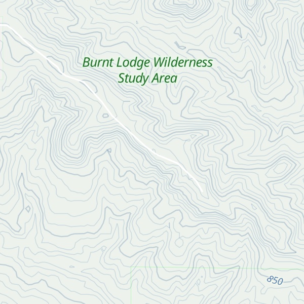 Map of Swede Ridge