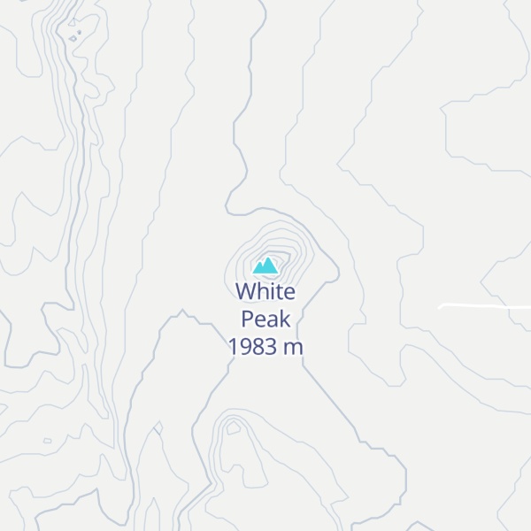 Map of White Peak