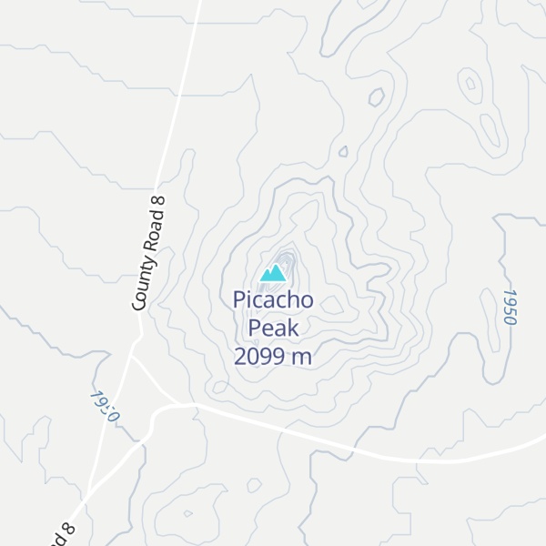 Map of Picacho Peak