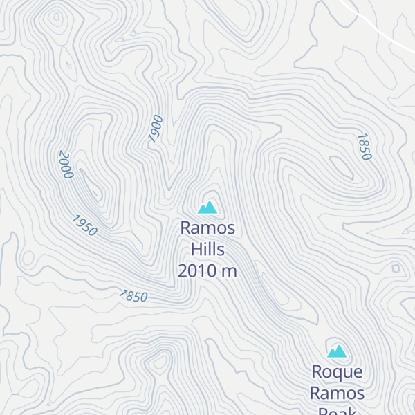 Map of Ramos Hills