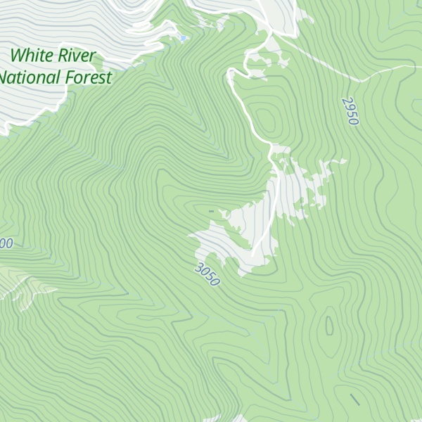 Map of Baldy Mountain