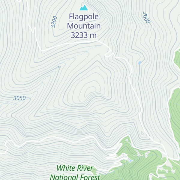 Map of Mosquito Mountain
