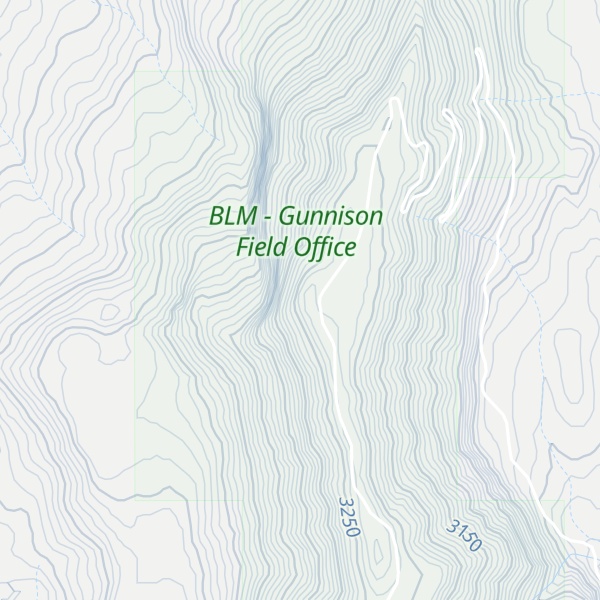 Map of Horse Mesa
