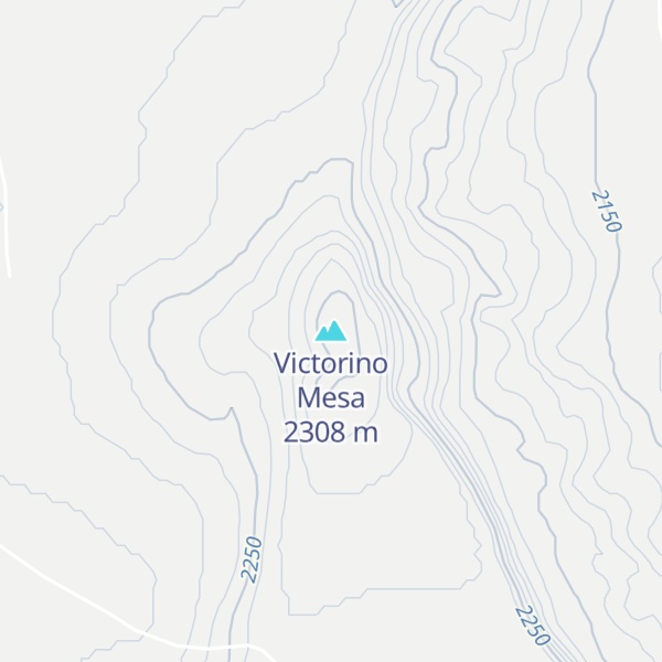 Map of Victorino Mesa