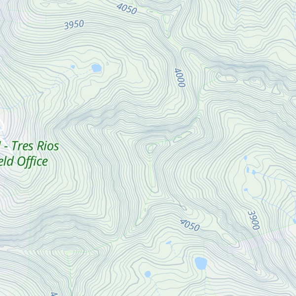 Map of Jones Mountain