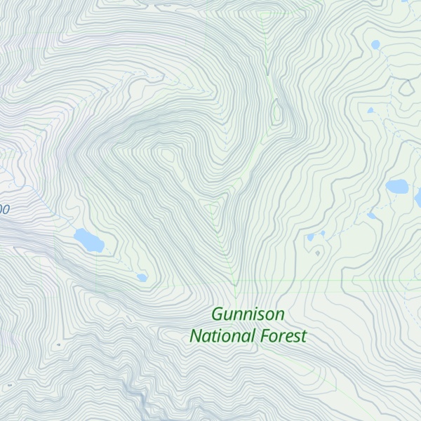 Map of Crown Mountain