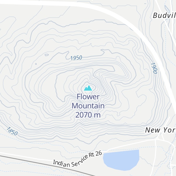 Map of Flower Mountain