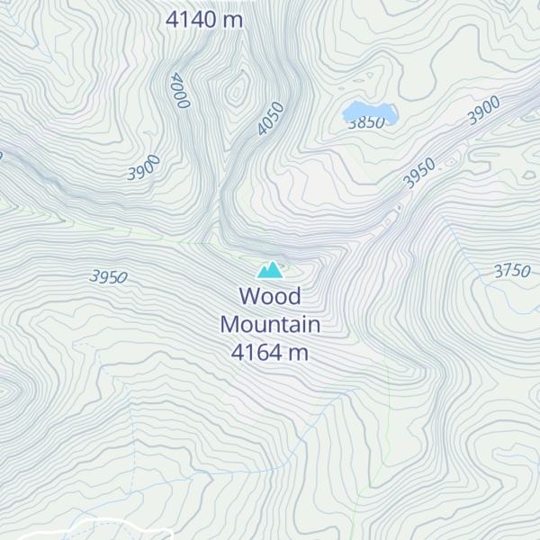 Map of Wood Mountain