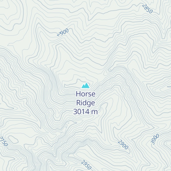 Map of Horse Ridge