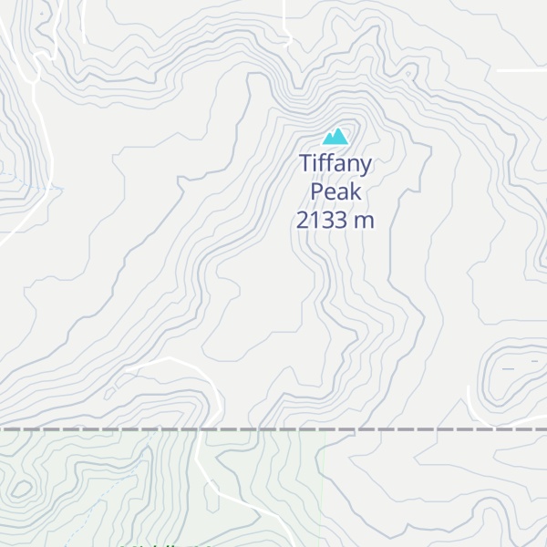 Map of Middle Mesa