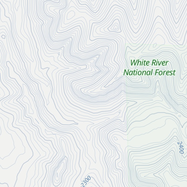 Map of Snell Rock